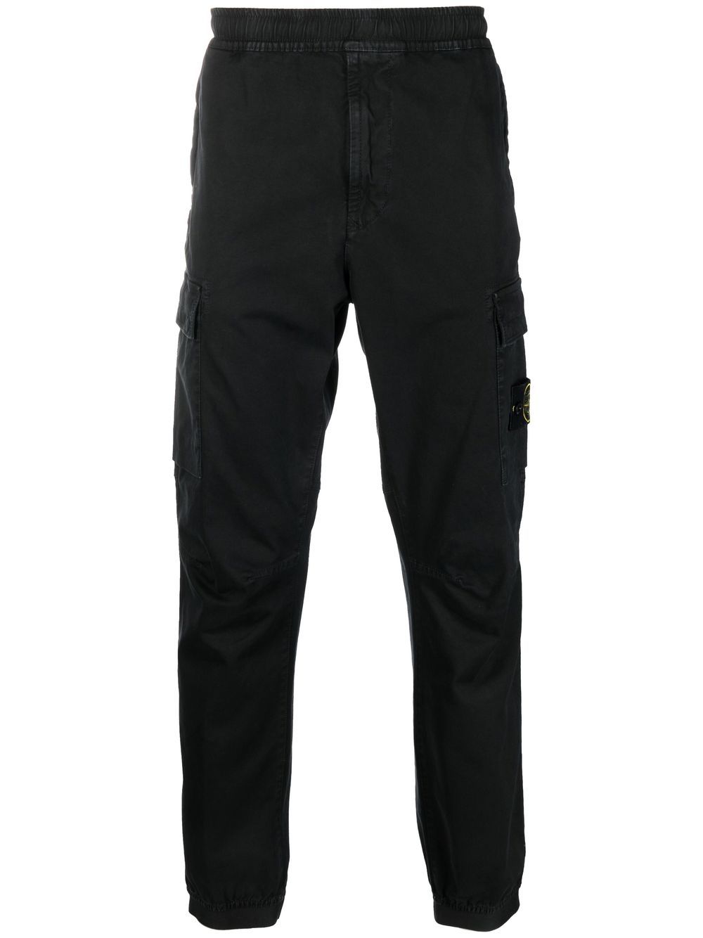 Compass-patch cargo trousers