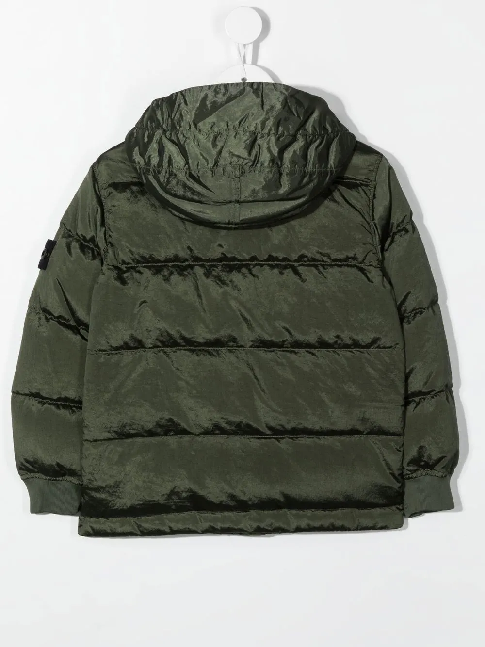 Stone Island Junior Jack met capuchon - Groen