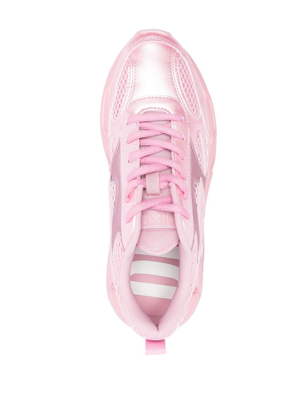Shop Diesel S-serendipity Sport W Panelled Sneakers In Pink