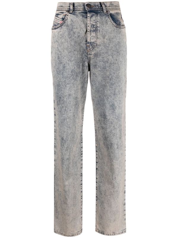 Straight jeans Louis Vuitton Grey size 46 FR in Cotton - elasthane