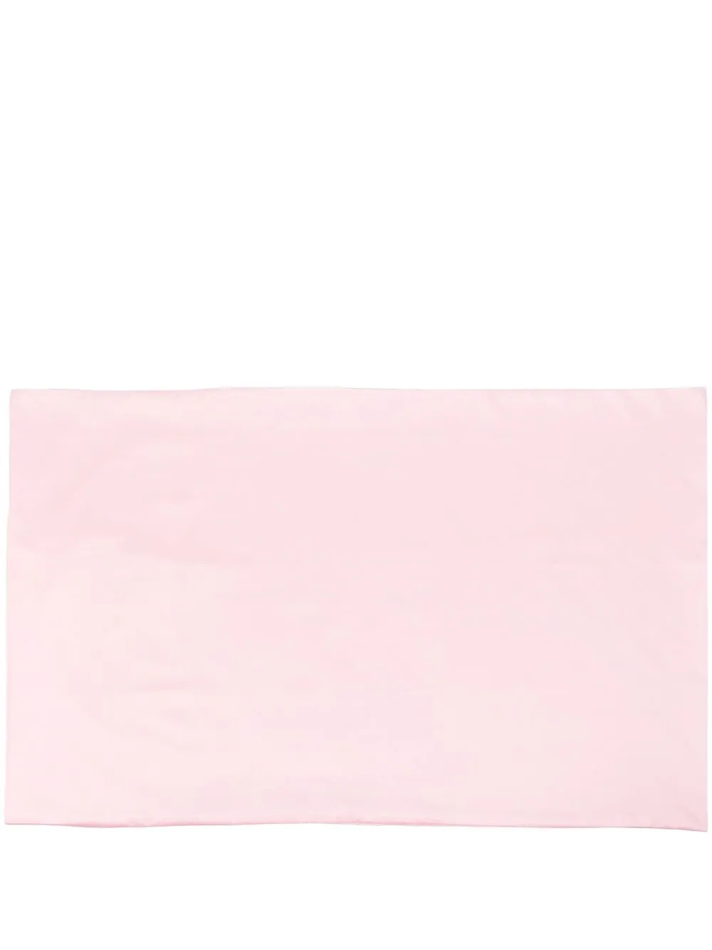 

Magniberg logo-patch satin pillow case - Pink