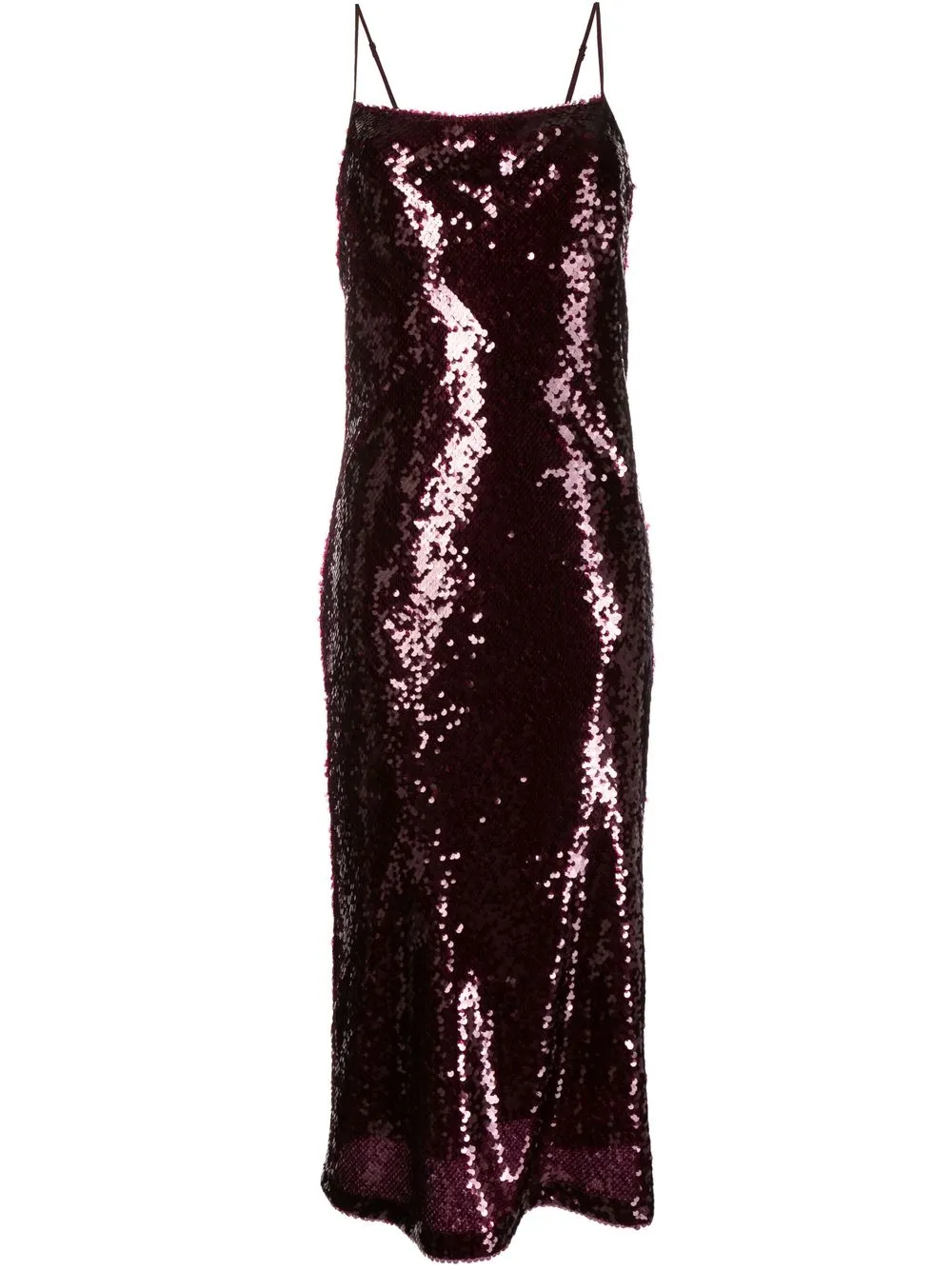 

Vince sequin slip midi dress - Pink