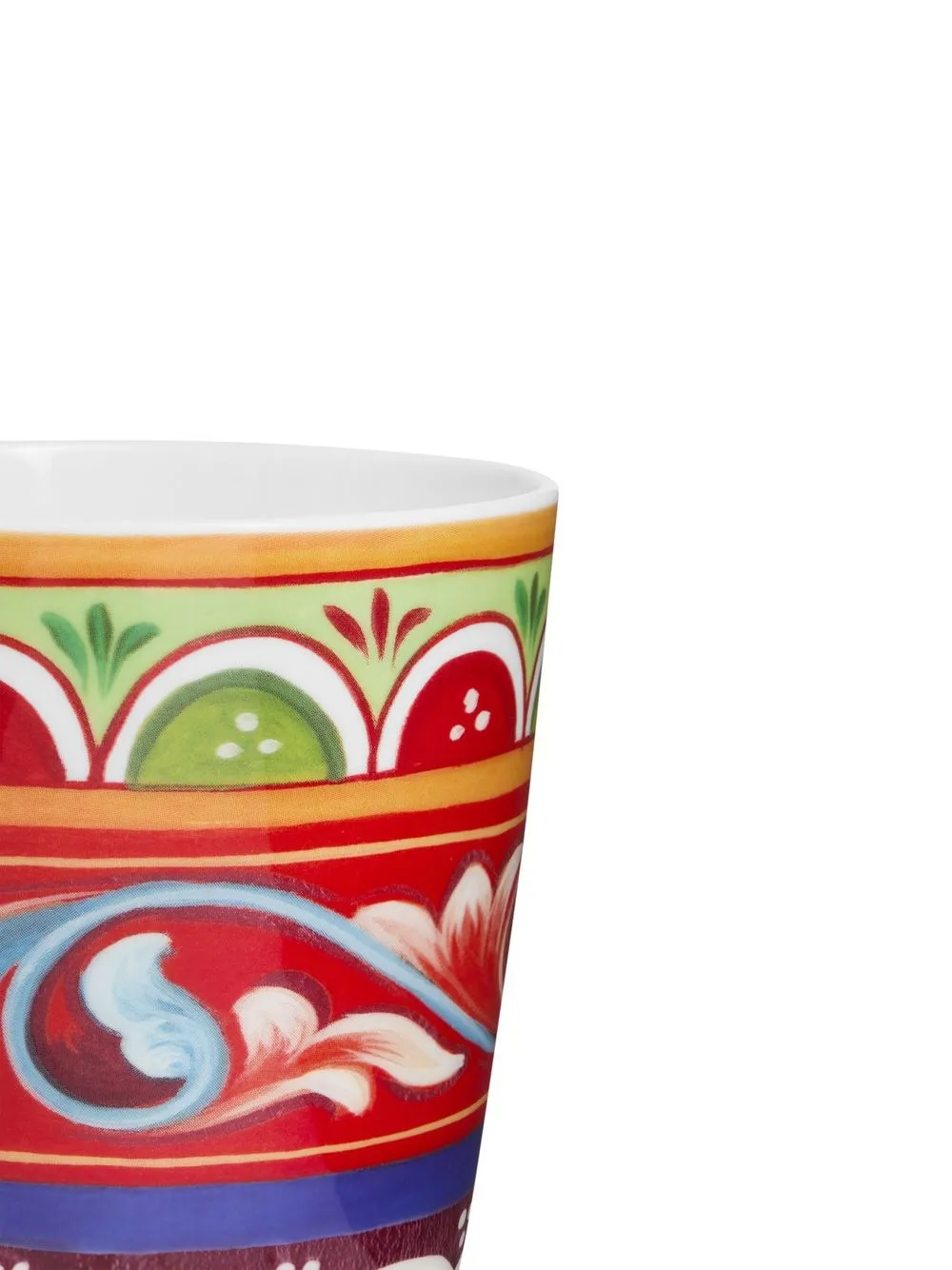  Dolce & Gabbana Caretto Siciliano Glas   Rot 