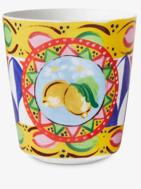 Dolce & Gabbana Carretto-print porcelain glass