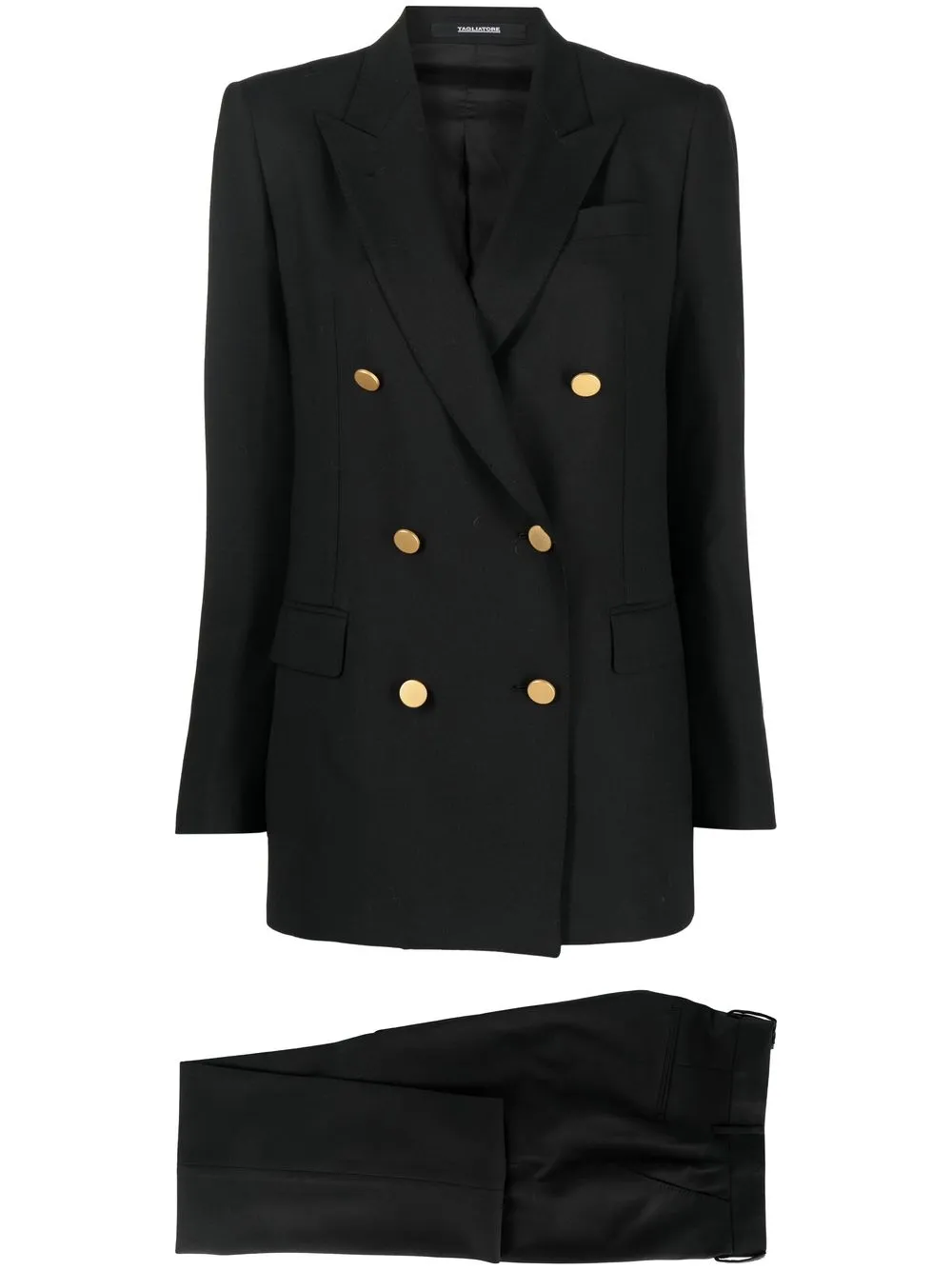 

Tagliatore Jasmine double-breasted suit - Black