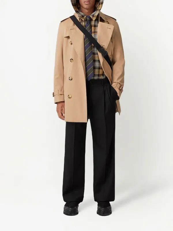 Burberry kensington short trench sale