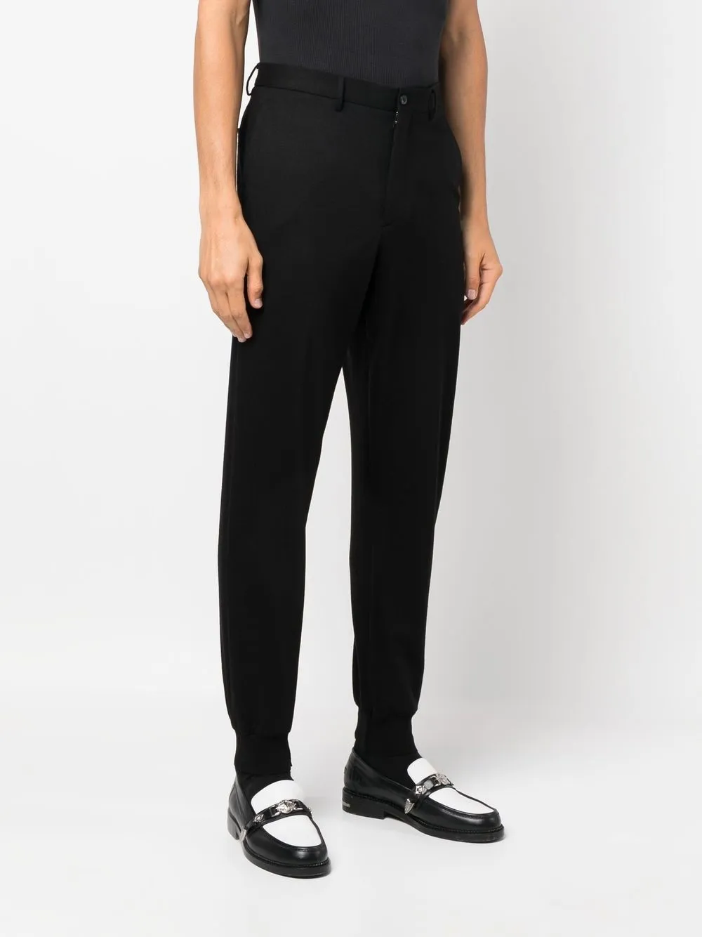  Prada Wool Track Pants - Black 