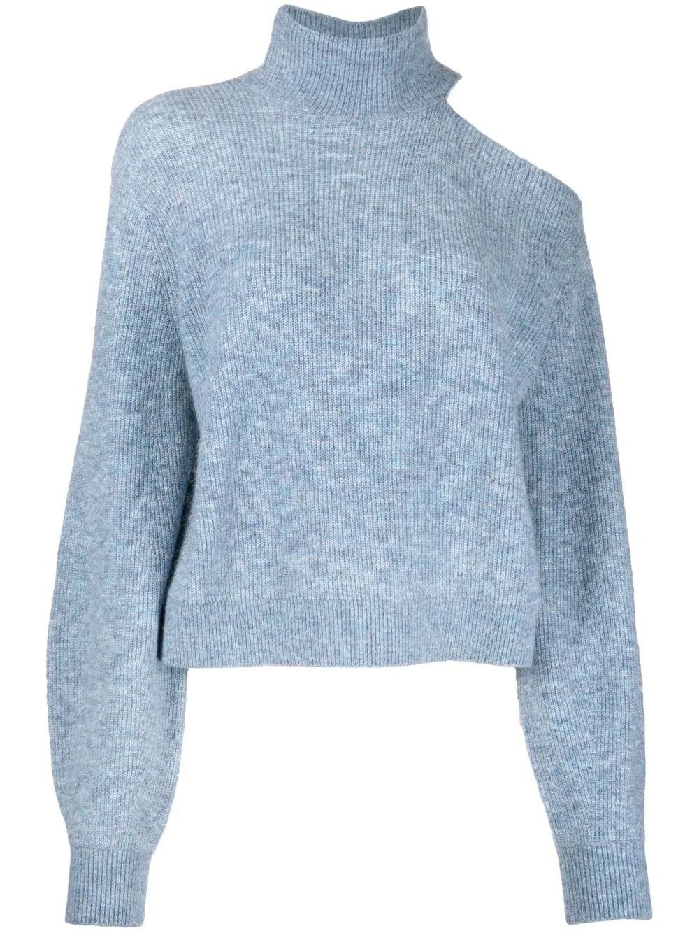 

Maje cut-out shoulder jumper - Blue