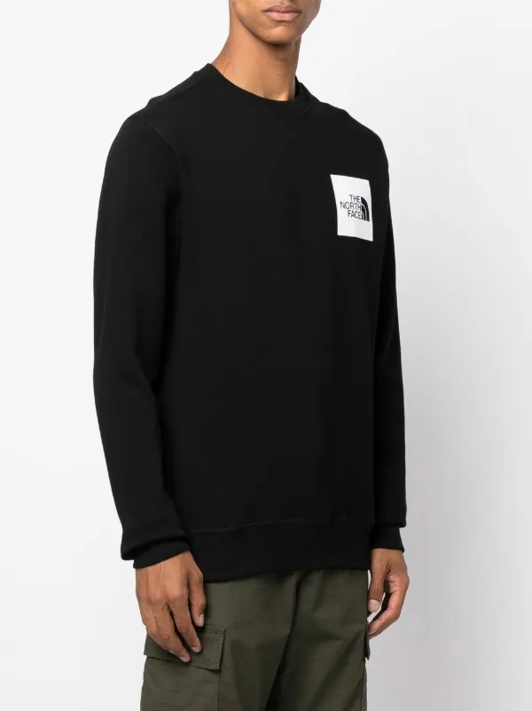 The North Face logo patch Sweatshirt Farfetch