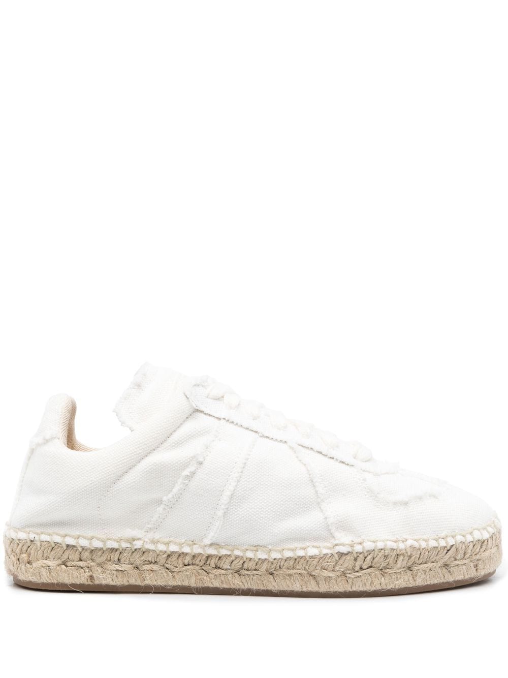 

Maison Margiela alpargatas con cordones - Blanco