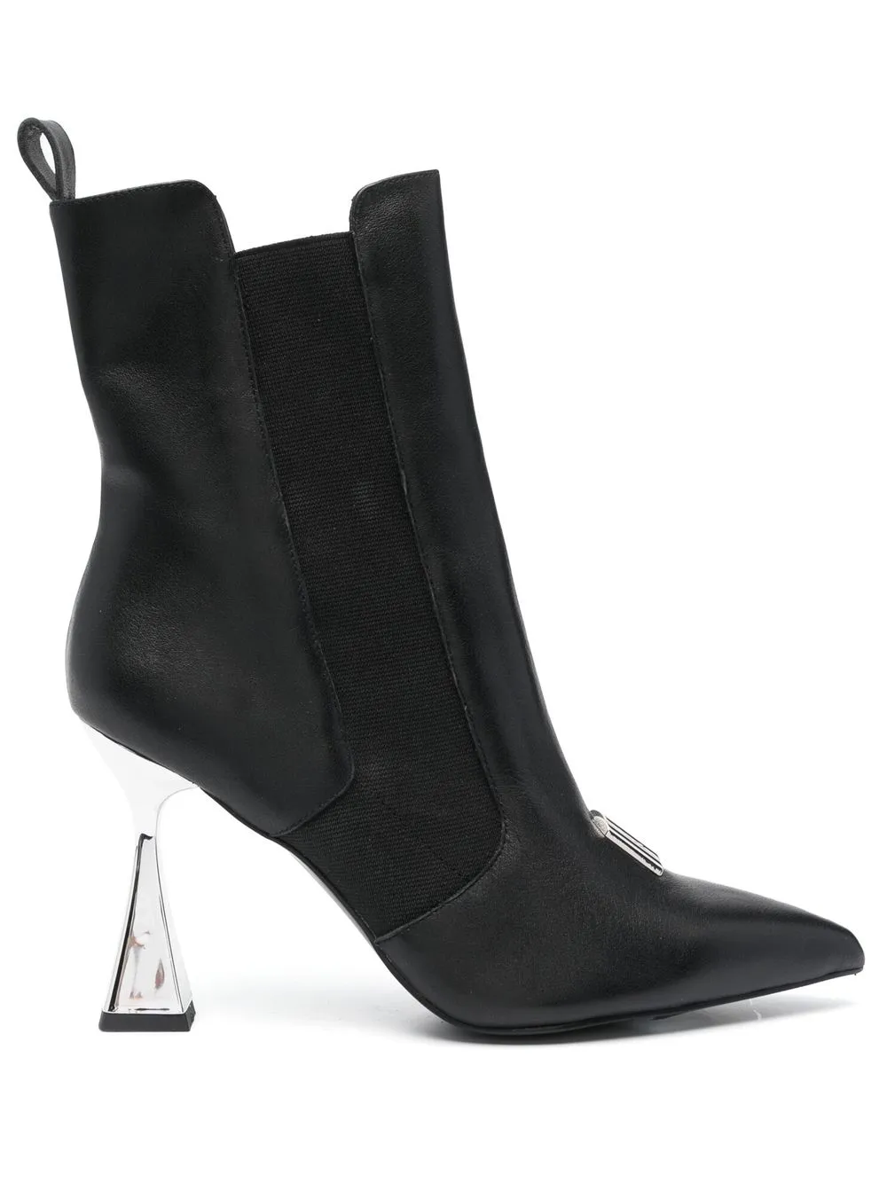 

Karl Lagerfeld botines Debut con suela gruesa - Negro