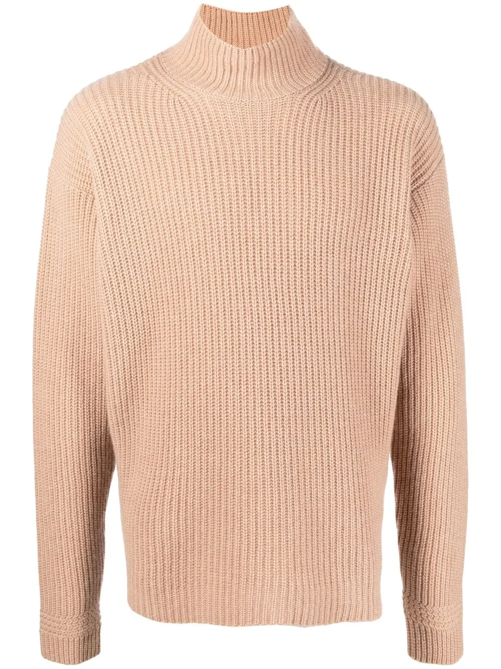 

Agnona high-neck cashmere jumper - Neutrals