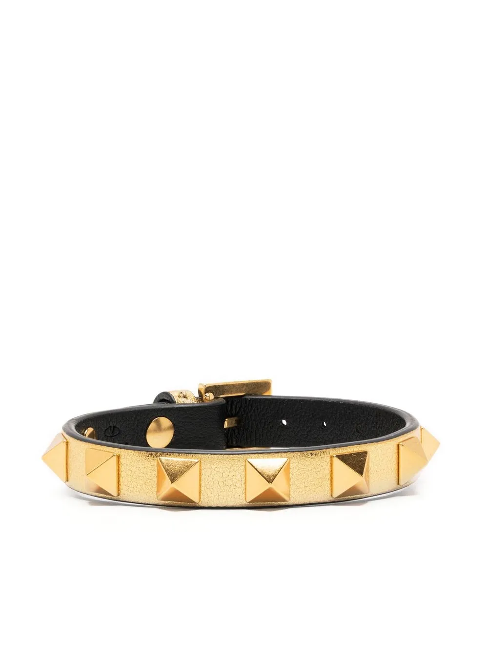 

Valentino Garavani Rockstud buckle bracelet - Gold