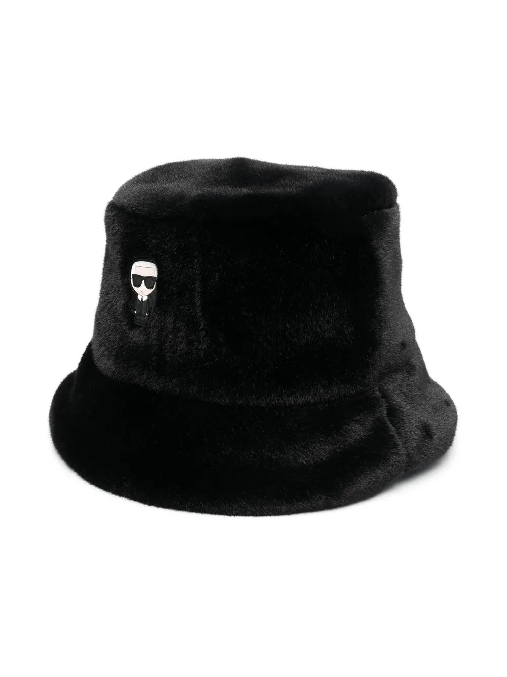 

Karl Lagerfeld Kids gorro de pescador Ikonik - Negro