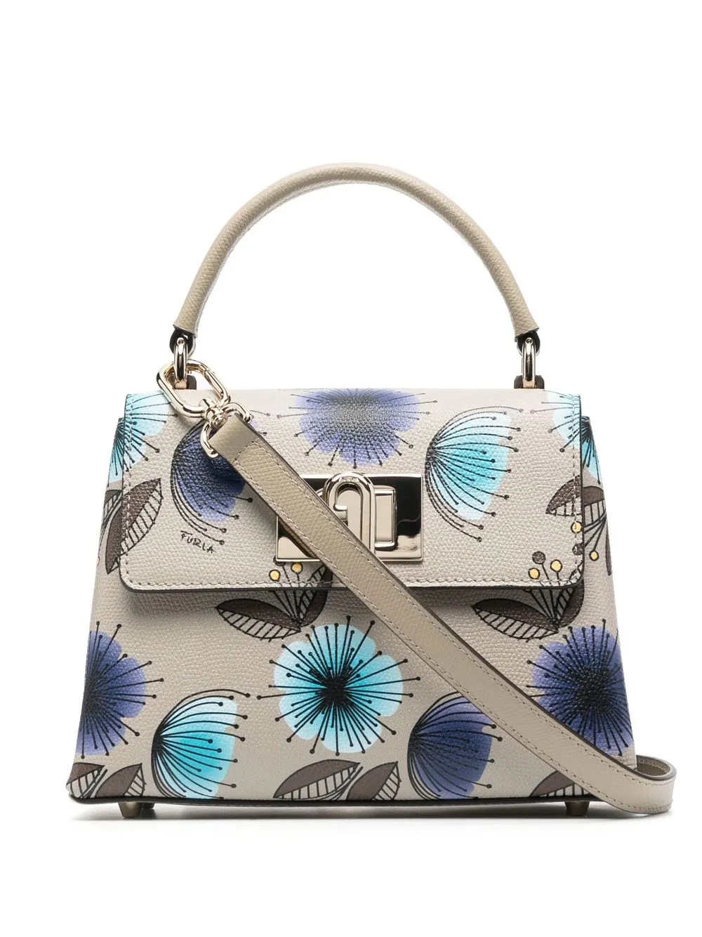 

Furla tote con estampado Poppy 1927 - Neutro