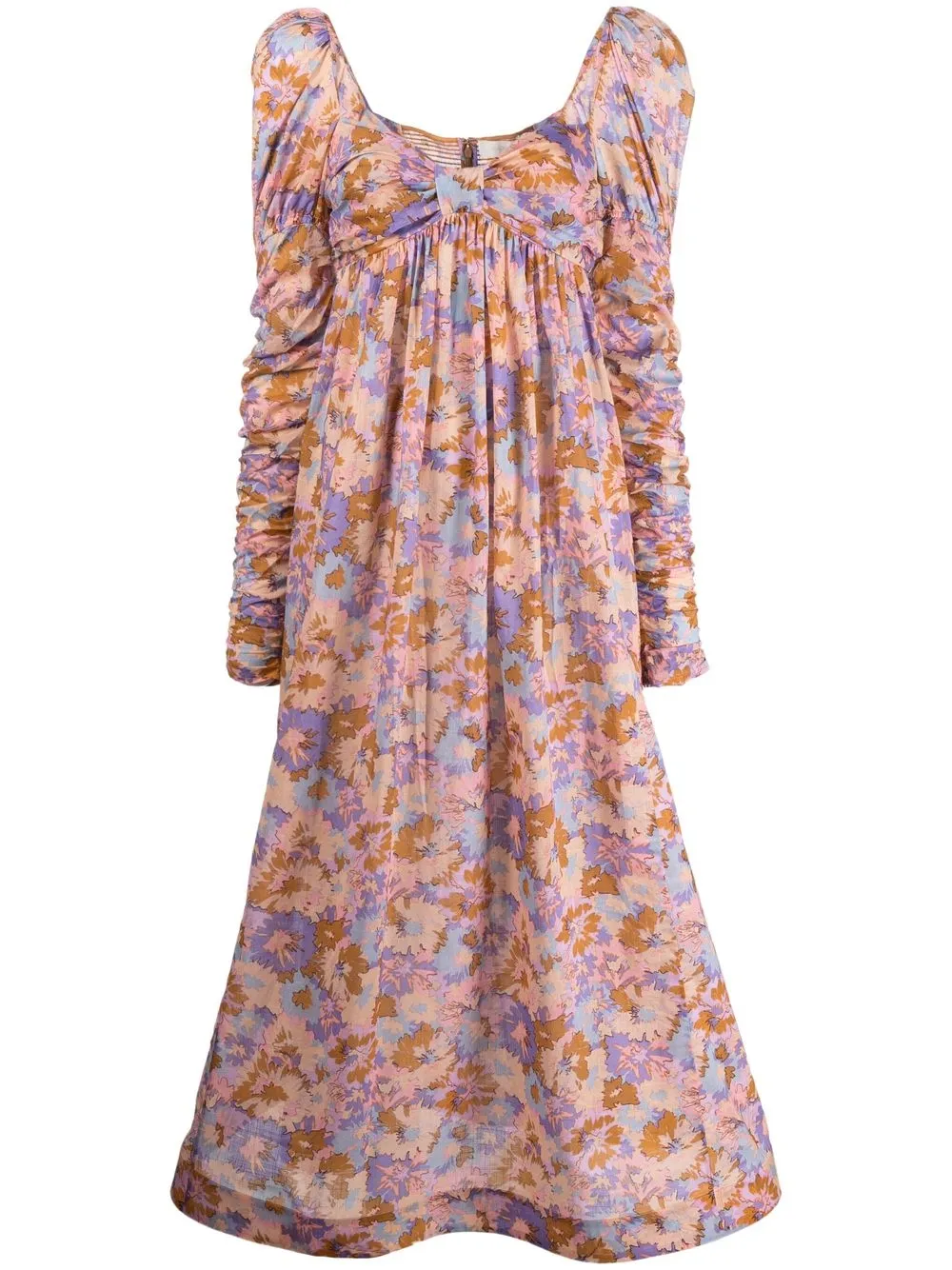 

ZIMMERMANN vestido Violet con estampado floral - Rosado