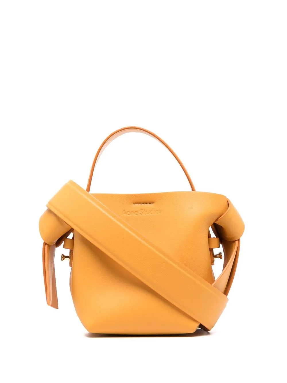 

Acne Studios bolsa Musubi Micro - Naranja