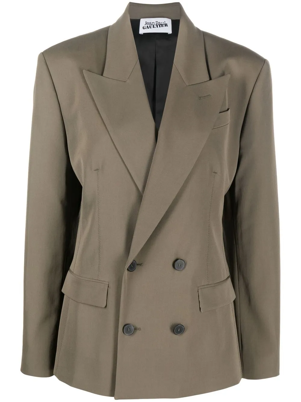 

Jean Paul Gaultier tailored-cut double-breasted blazer - Green