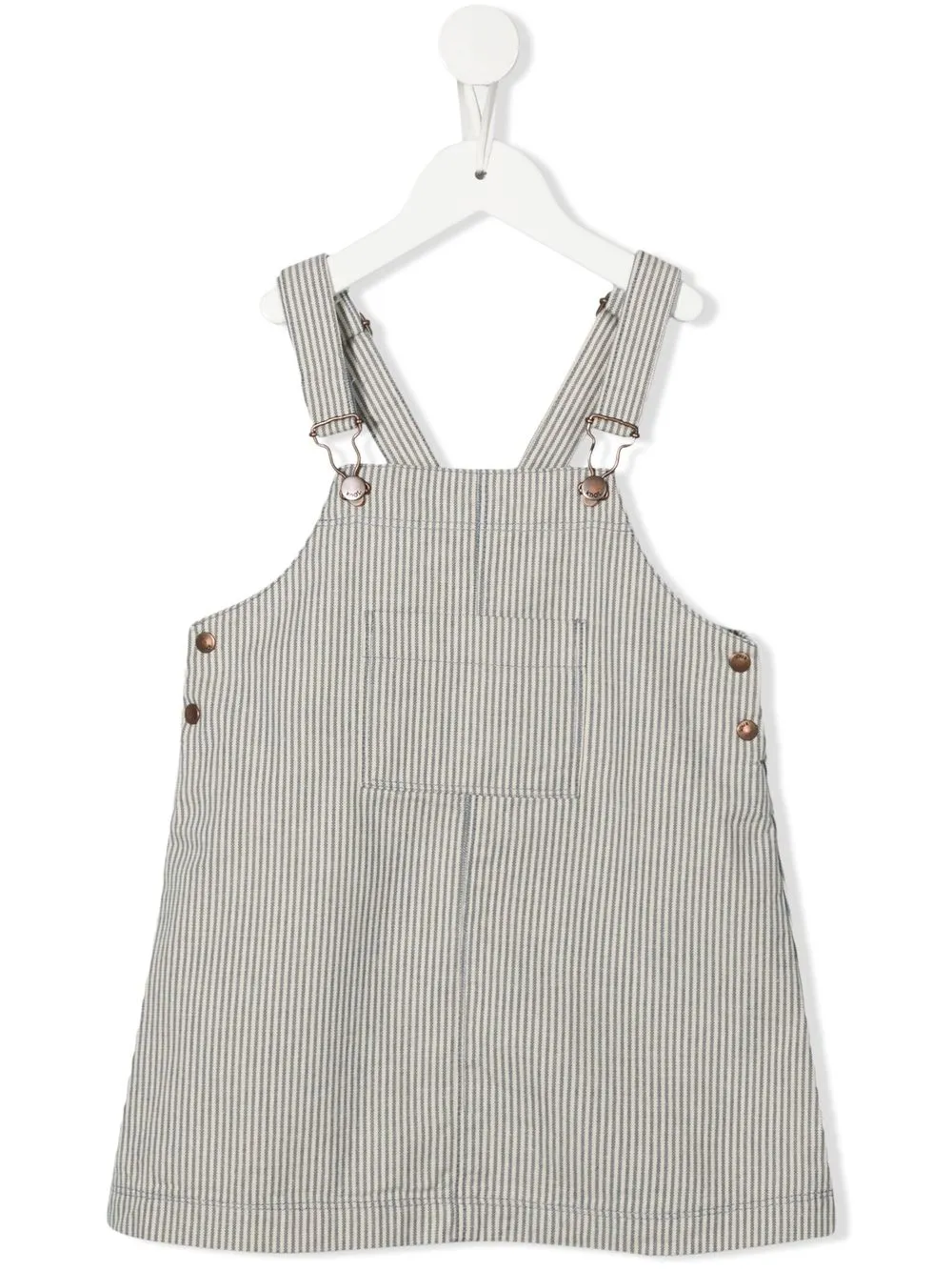 

Knot Mara twill pinafore dress - Blue