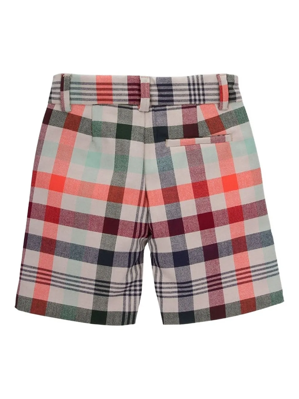 Knot checked-pattern shorts | Shorts habillés | Image 2