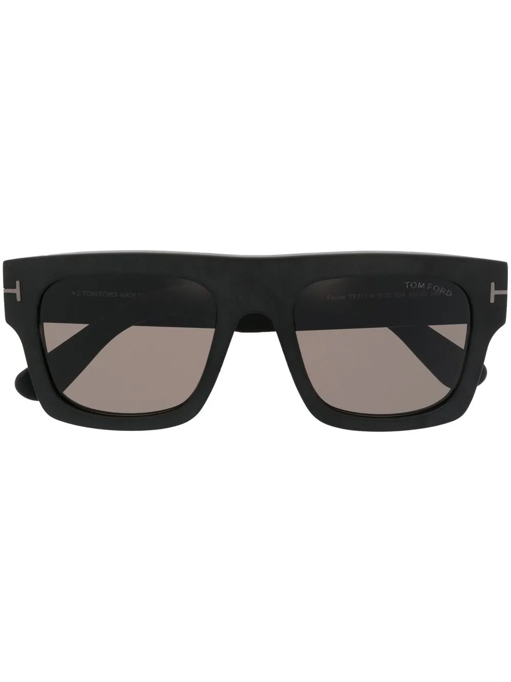 

TOM FORD Eyewear Fausto square-frame sunglasses - Black