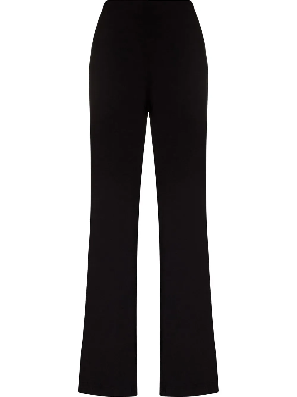 

Lama Jouni pantalones rectos con tiro alto - Negro