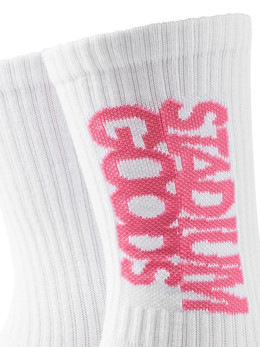 STADIUM GOODS® Sokken met logoprint - Wit