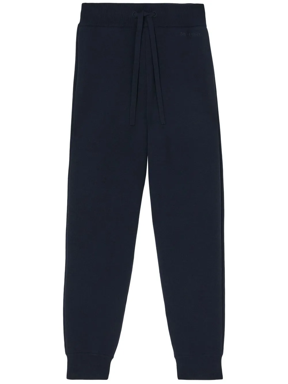 

Burberry pants con logo bordado - Azul