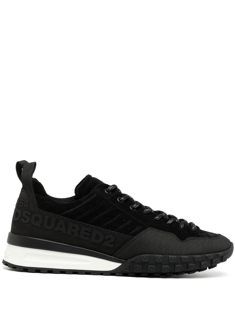 

Dsquared2 tenis bajos con logo estampado - Negro