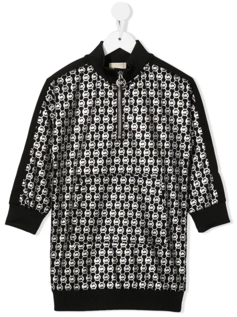 Michael Kors Kids logo-print sweatshirt dress