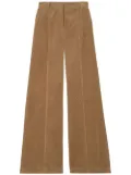 Burberry wide-leg corduroy trousers - Brown