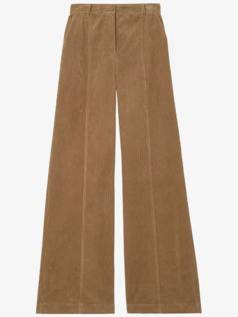 Burberry wide-leg corduroy trousers