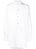 Maison Margiela longline poplin shirt - White