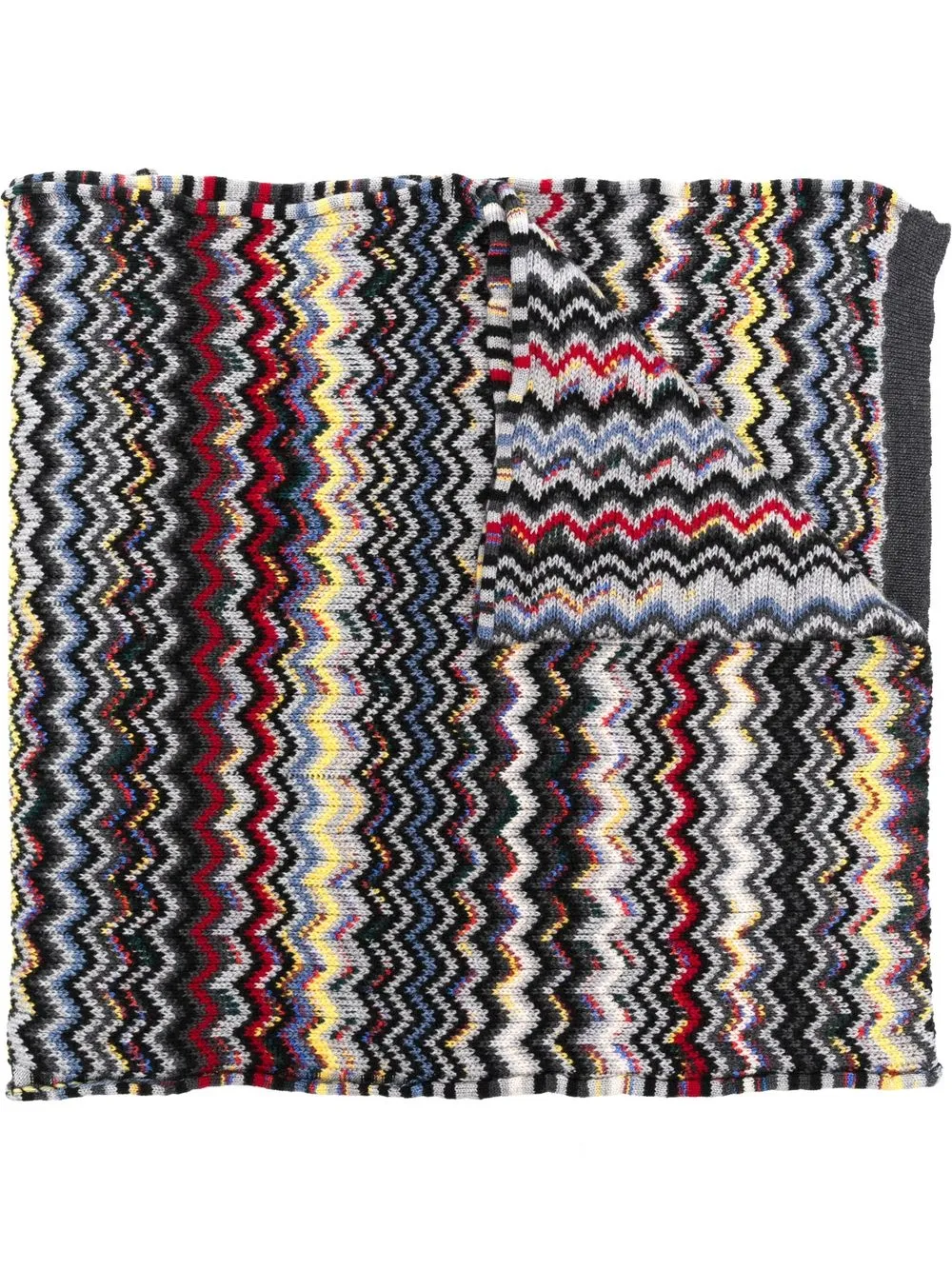 

Missoni bufanda tejida chevron - Gris