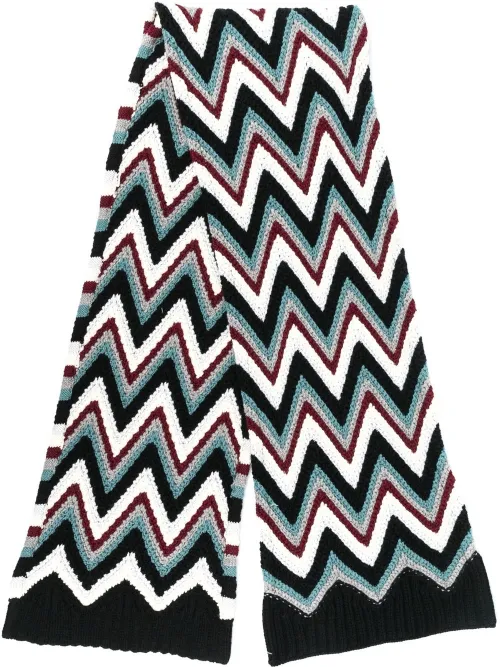 Écharpe en maille à chevrons - Missoni - Modalova