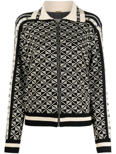 Dodo Bar Or Sportjacke mit Monogrammmuster