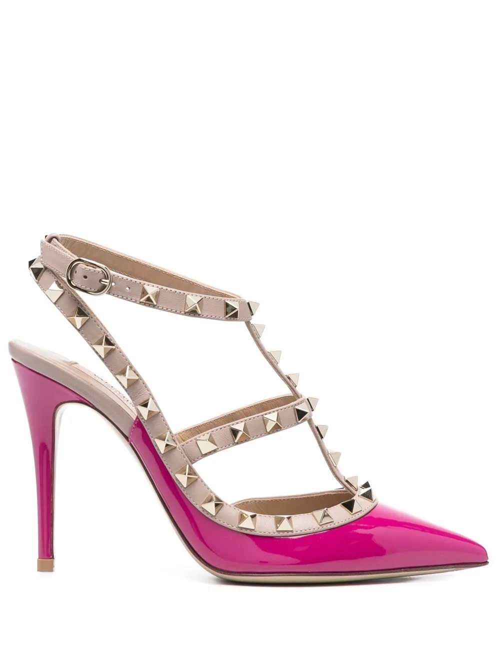 

Valentino Garavani zapatillas Rockstud con tacón alto - Morado