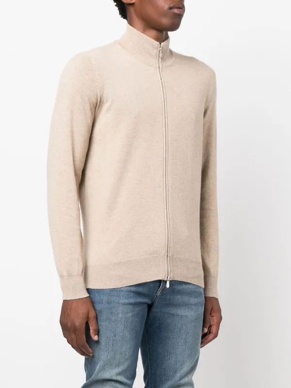 BRUNELLO CUCINELLI カシミヤ ジップアップセーター | ミスター