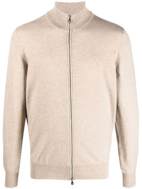 Brunello Cucinelli zip-up cashmere jumper Men