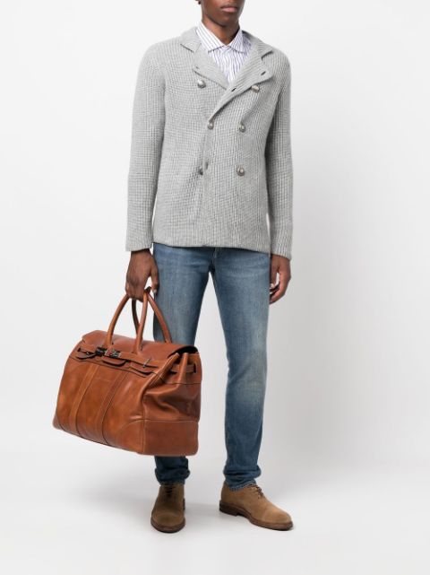 Brunello Cucinelli double-breasted cardigan Men