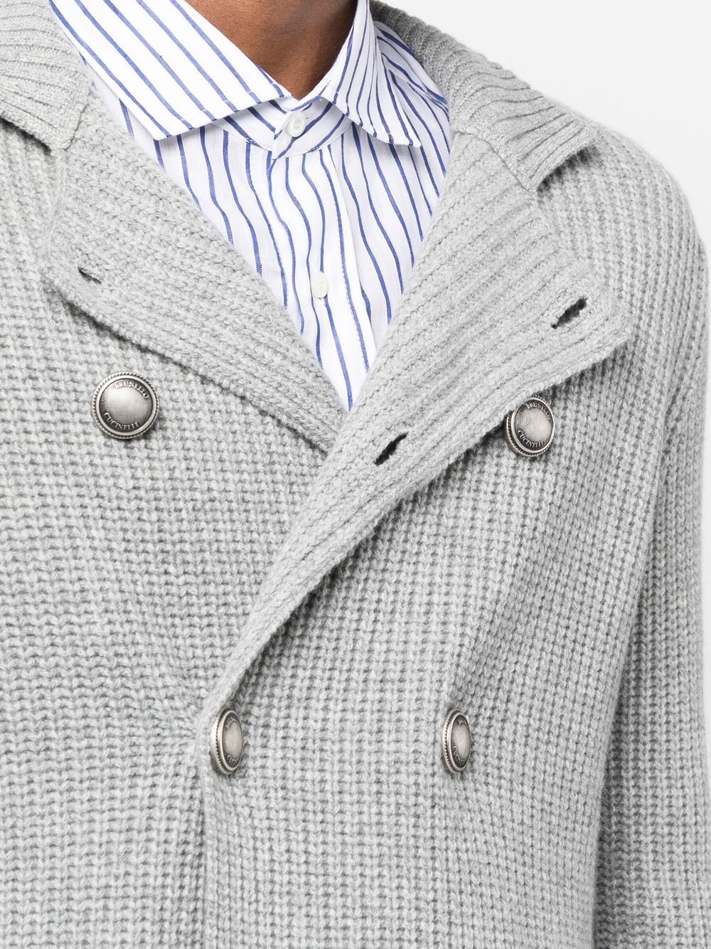 Brunello Cucinelli double-breasted cardigan Men