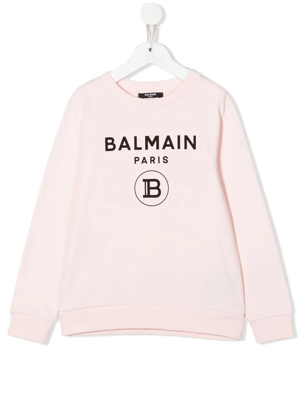 

Balmain Kids sudadera con logo estampado - Rosado