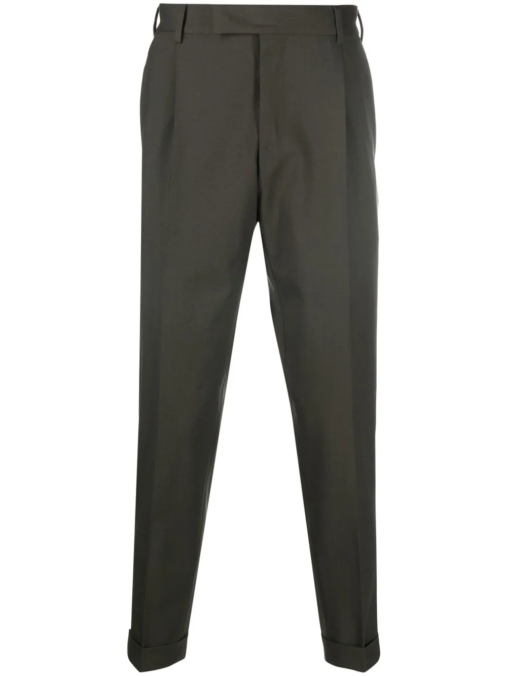 

PT Torino charm-detail tailored trousers - Green