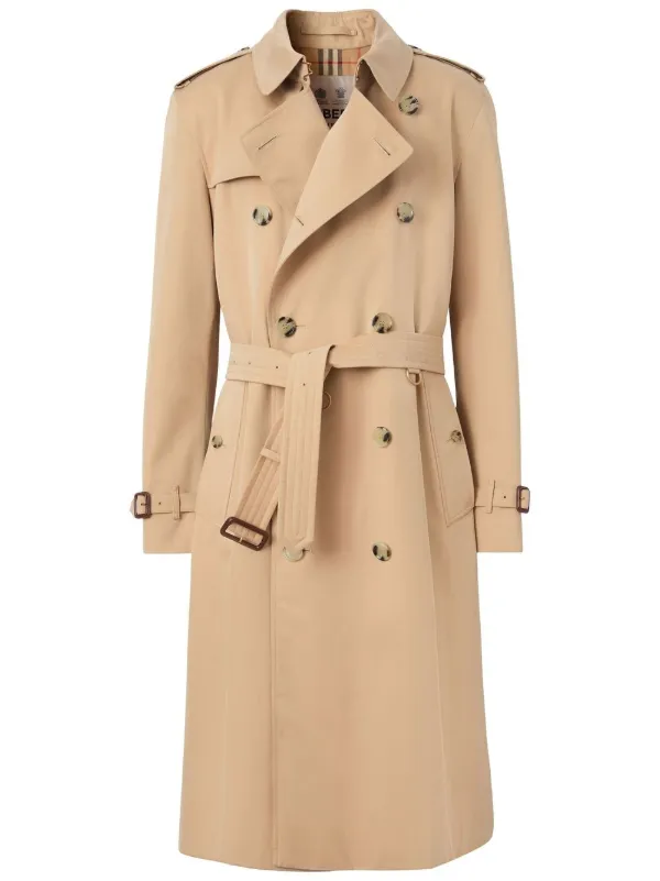 Kensington long cheap trench coat