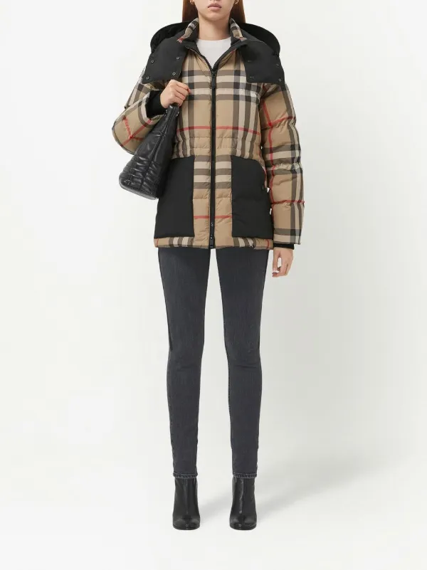 Burberry Vintage Check Padded Jacket - Farfetch