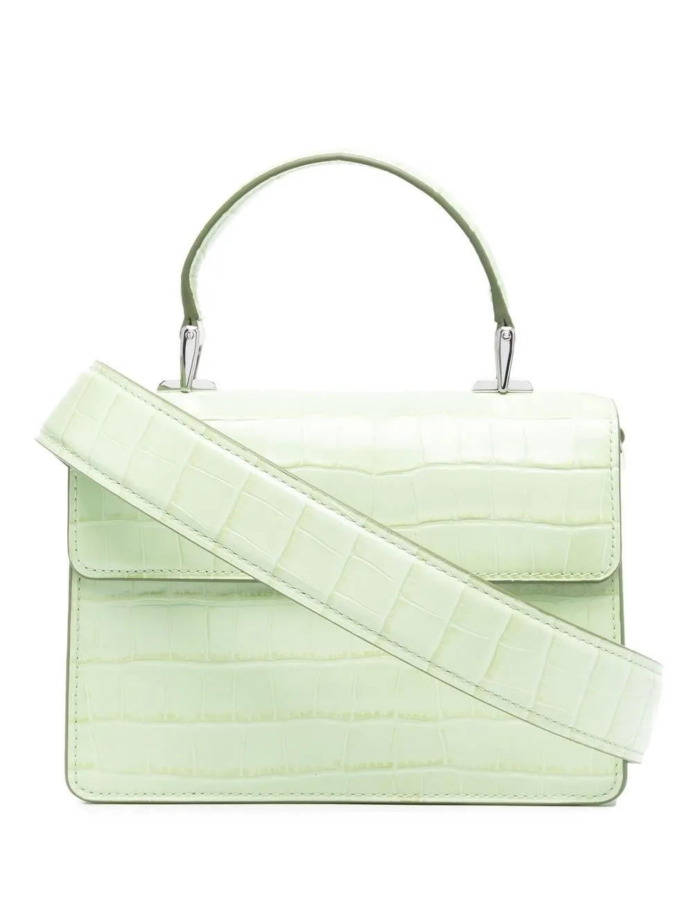 

Marc Jacobs tote con efecto de piel de cocodrilo - Verde