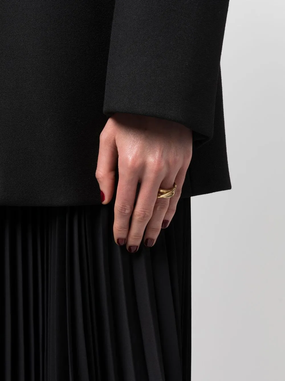 Federica Tosi Ring met detail - Goud