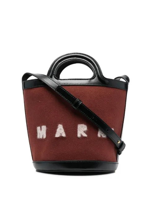 Marni bolsa bucket Tasche con logo