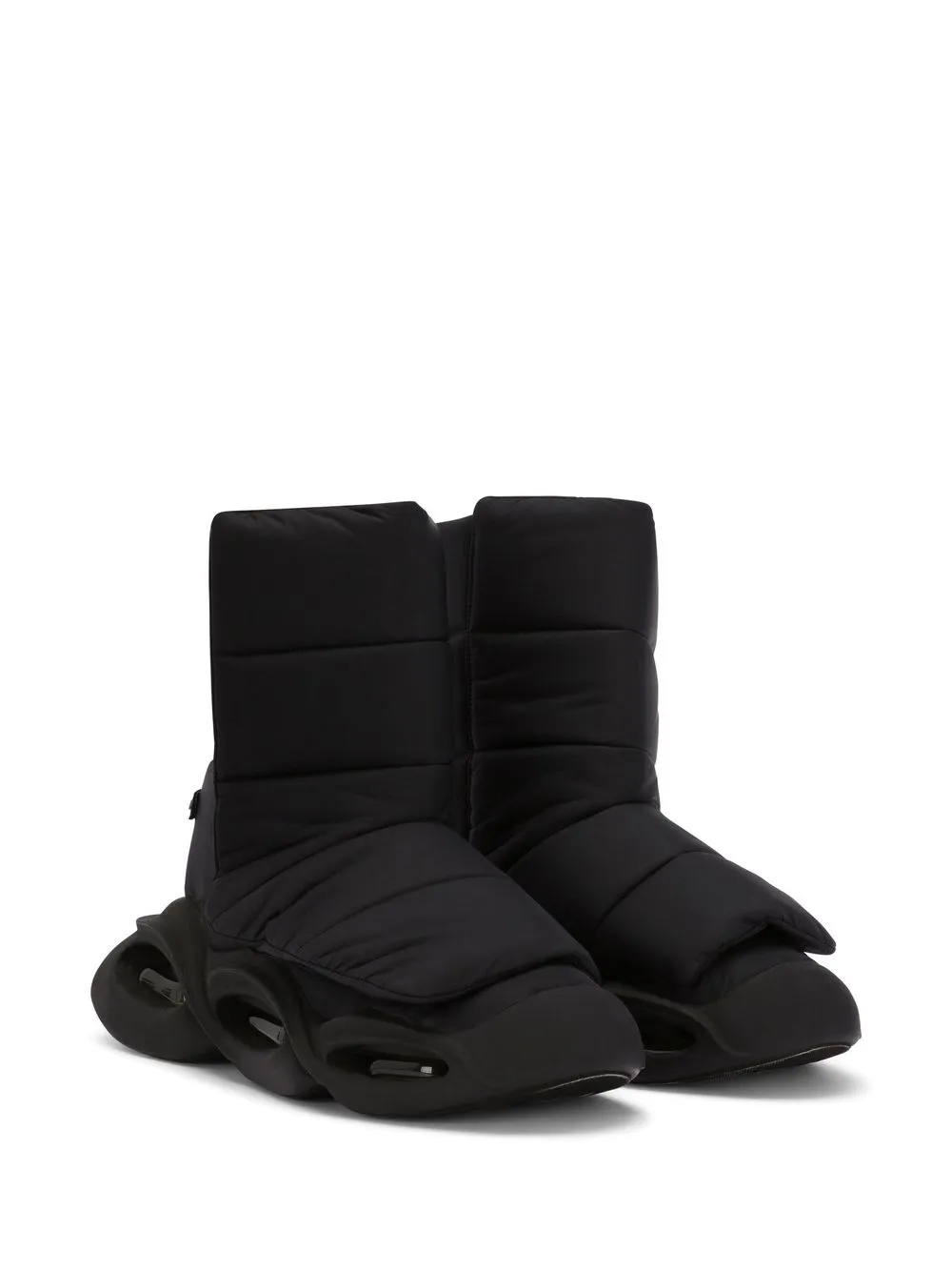 Dolce & Gabbana Wave high-top sneakers - Zwart