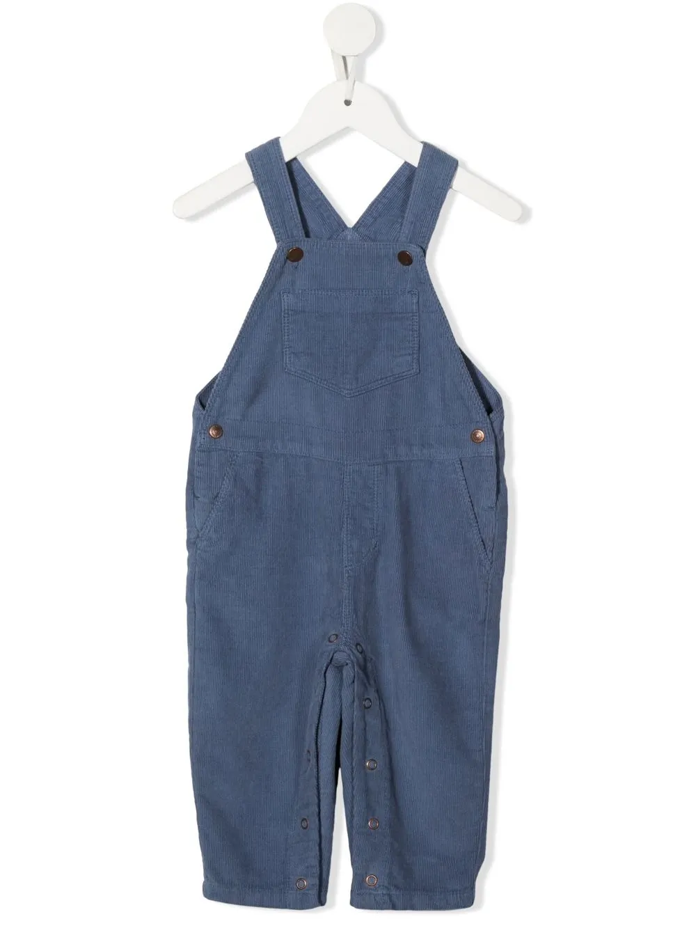 

Knot Shawn corduroy dungarees - Blue